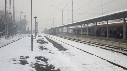 Бв 7620 пристига на гара видин