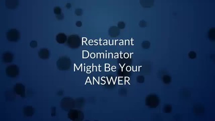 Restaurant Dominator - All In One Restaurant Solutions