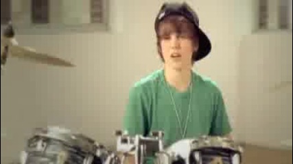 Justin Bieber Drumming New 