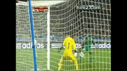 Първо в Южна Корея гол в мрежата на Нигерия - Лий Йонг Су 