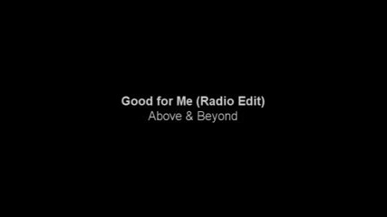 Above & Beyond - Good For Me(Превод)