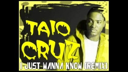 Taio Cruz - I Just Wanna Know [remix]