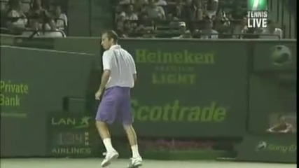 Gonzalez - Stepanek ядосания Гонзо 