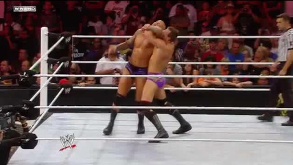 Randy Orton Flying Rko To Morrison