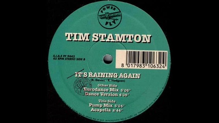 Tim Stamton - It's Raining Again (dance Version)