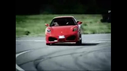 Top Gear testing a F430 Coupe vs F430 Spider 