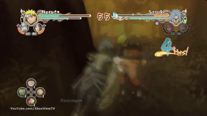 Naruto Shippuden_ Ultimate Ninja Storm 2 - Naruto vs. Sasuke Gameplay _ Hd