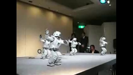 Dancing Sony Robots 