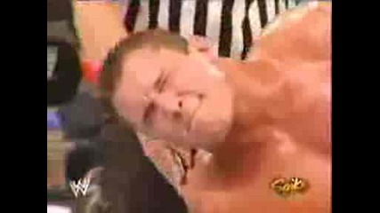 Raw Locker Helps Randy Orton Attack Evolution.