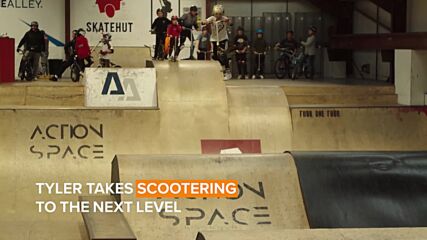 Next level hobbies: This skooter kid has never-before-seen tricks
