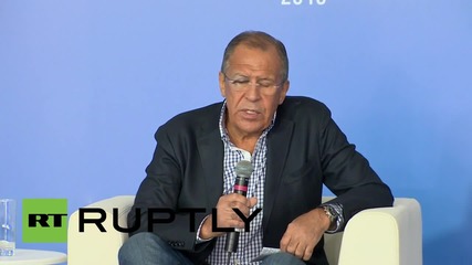 Russia: West uses "artificial means" such as sanctions to maintain power - FM Lavrov