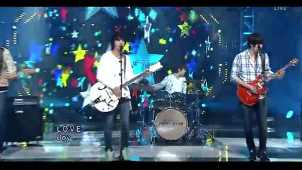 C.n Blue - Love Girl ~ Inkigayo (01.05.11)
