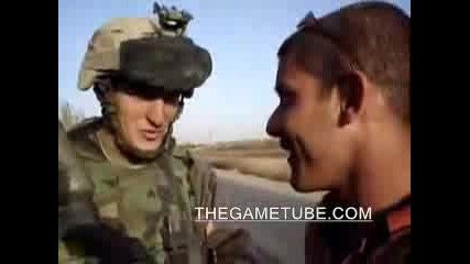 U.s. Soldier Does A Will Ferrell