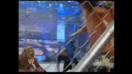 Wwe - Ric Flair & Shawn Michaels vs Edge & Edgeheads ( Steel Cage Match ) 