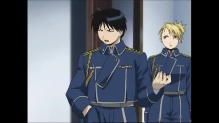 Смешна сцена от fullmetal alchemist (болии Болии ;dd) 