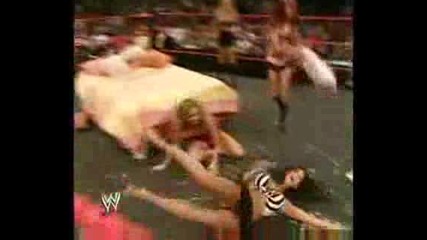 Wwe Divas Lingerie Pillow Fight (maria,  Christy,  Candice..)