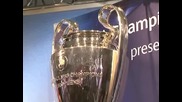 Купата на Шампионската лига ще пристигне в Лондон на 20 април