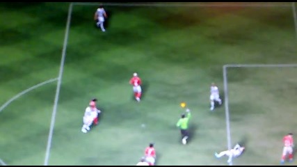 Krasivo Golche S Vratarqt Dida na fifa 08