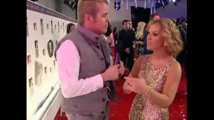 Anastacia Ema 2008 Red Carpet 