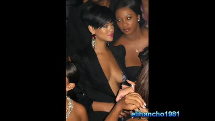 !!! !!! Гърдите на Rihanna заснети от папарак на частно парти 