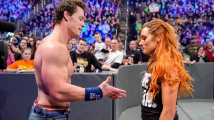 John Cena & Becky Lynch vs. Andrade "Cien" Almas & Zelina Vega: Wal3ooha, 3 January, 2019