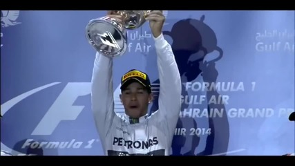 Formula 1 Bahrain 2014 Hamilton vs Rosberg