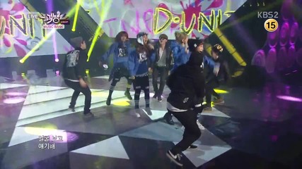 130315 D-unit - Face To Face @ Music Bank
