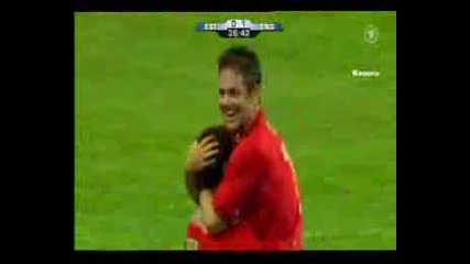 Engalnd Vs Estonia 1 - 0 Joe Cole