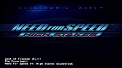 Need For Speed 4 Soundtrack Cost Of Freedom