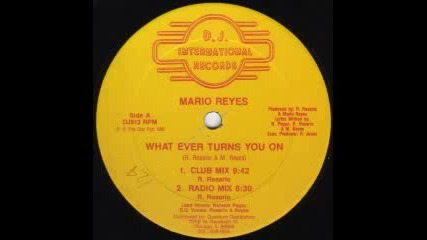 Mario Reyes - What Ever Turns You On 