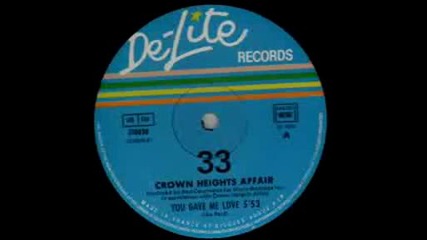 Crown Heights Affair - You Gave Me Love (1980)