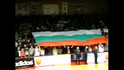 България - Украйна 04.01.2009 (химн)