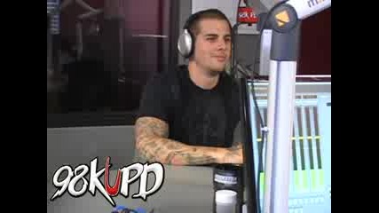 Avenged Sevenfold Interview at 98 Kupd Part 1 