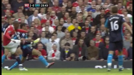 28.08.11 Man United - Arsenal 2-0 A.young