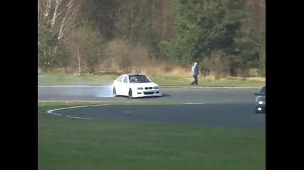 Bmw drift trening. (hq) 