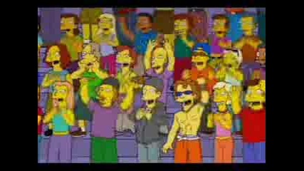 The Simpsons Tony Hawk Vs.homer Simpson