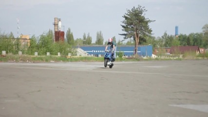 Yamaha Aerox Stunt