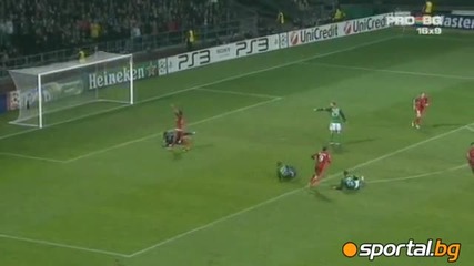 02.11.2010 Вердер (бремен) - Твенте 0 : 2 Мач от Групите на Шампионска Лига 