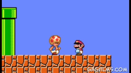 Пародия на Super Mario 