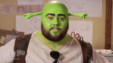 Shay Carl is Shrek Auditioning for Robin Hood 