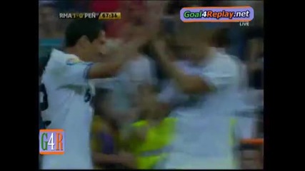 24.08.10 - Реал Мадрид 1:0 Пенярол - Ди Мариа Гол 