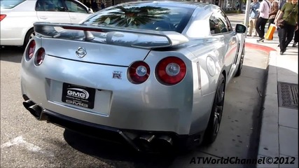 2013 Nissan Gtr R35 Engine Sound, (exhaust System) Small Acceleration & Walkaround Footage