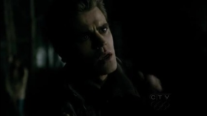 The Vampire Diaries Season1 Episode9 - History Repeating - Damon bites Bonnie 
