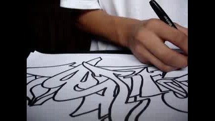 Simple Graffiti Sketch