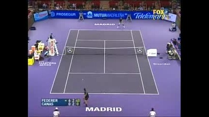 Federer Vs Canas - Madrid 2007