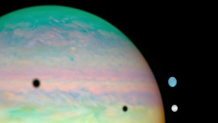 Тройно Затъмнение върху Юпитер