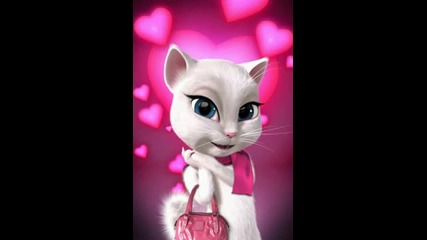 Talking Angela sings Starships - Nicki Minaj