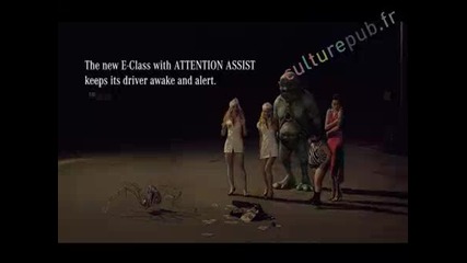 Луда реклама на Mercedes - Benz : E - Class 