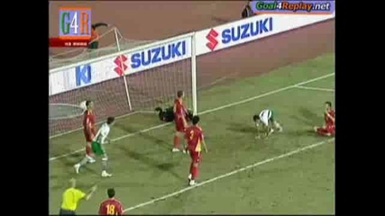 Bulgaria - Montenegro 2 - 1 (4 - 1,  5 9 2009)