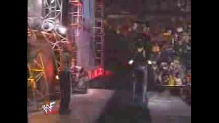 Undertaker Tosses Lita Off Stage